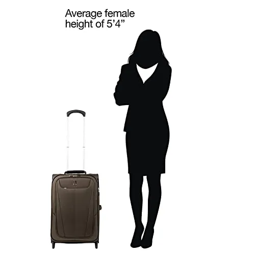 Travelpro Maxlite 5 Softside Expandable Upright 2 Wheel Luggage, Mocha