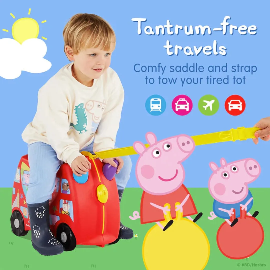 Trunki Ride-On Suitcase - Peppa Pig Party Bus