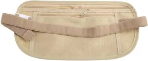 Upgraded Money Belt for Travel Hidden RFID Security Pouch Anti-Theft Passport Fanny Pack for Men & Women Present Gift money pouches for cash small travel money pouch under clothes for men Khaki