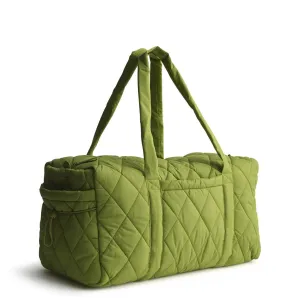 Vera Bradley Large Original Duffel in Nylon - Spinach Green