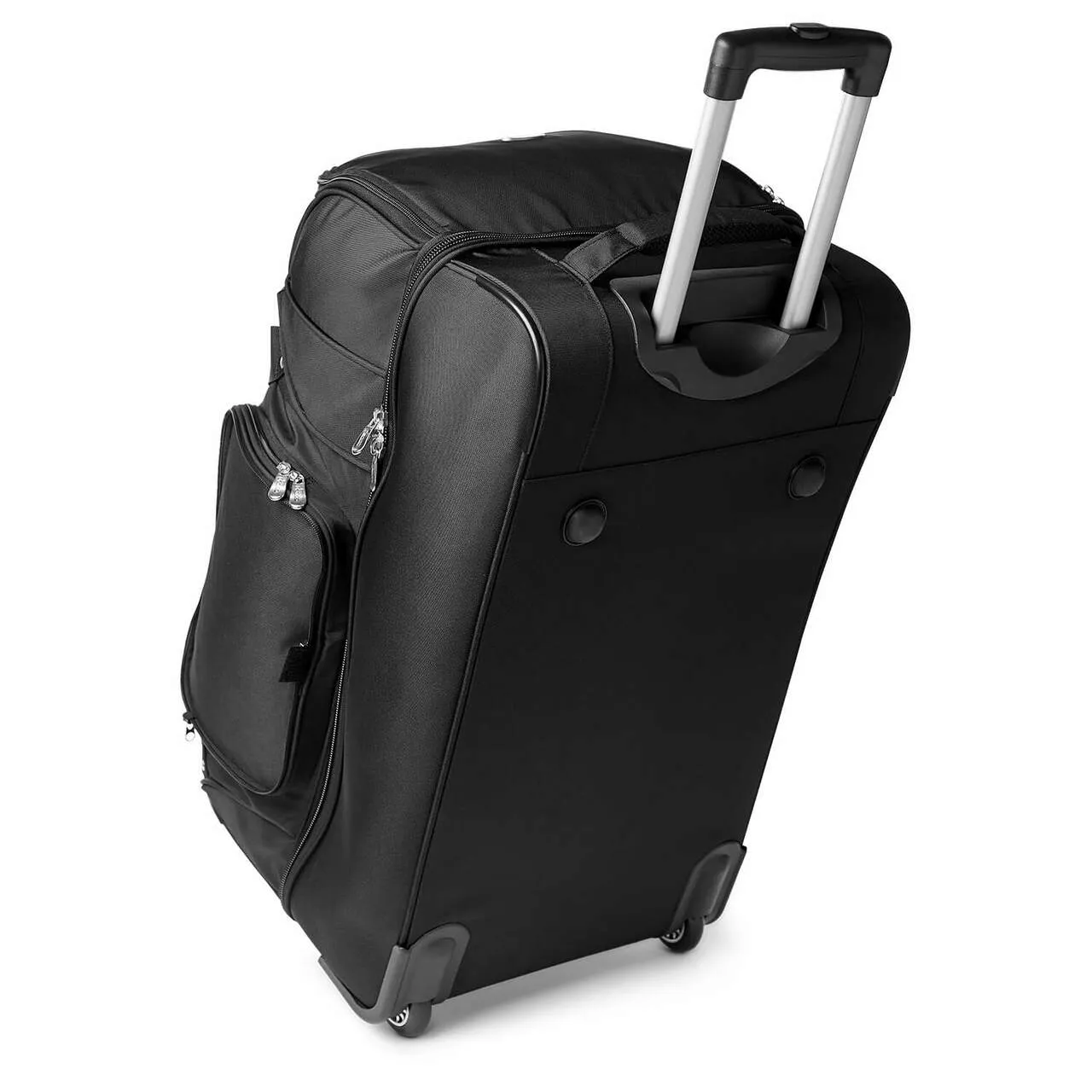 Washington Huskies 27" Black Rolling Drop Bottom Duffel