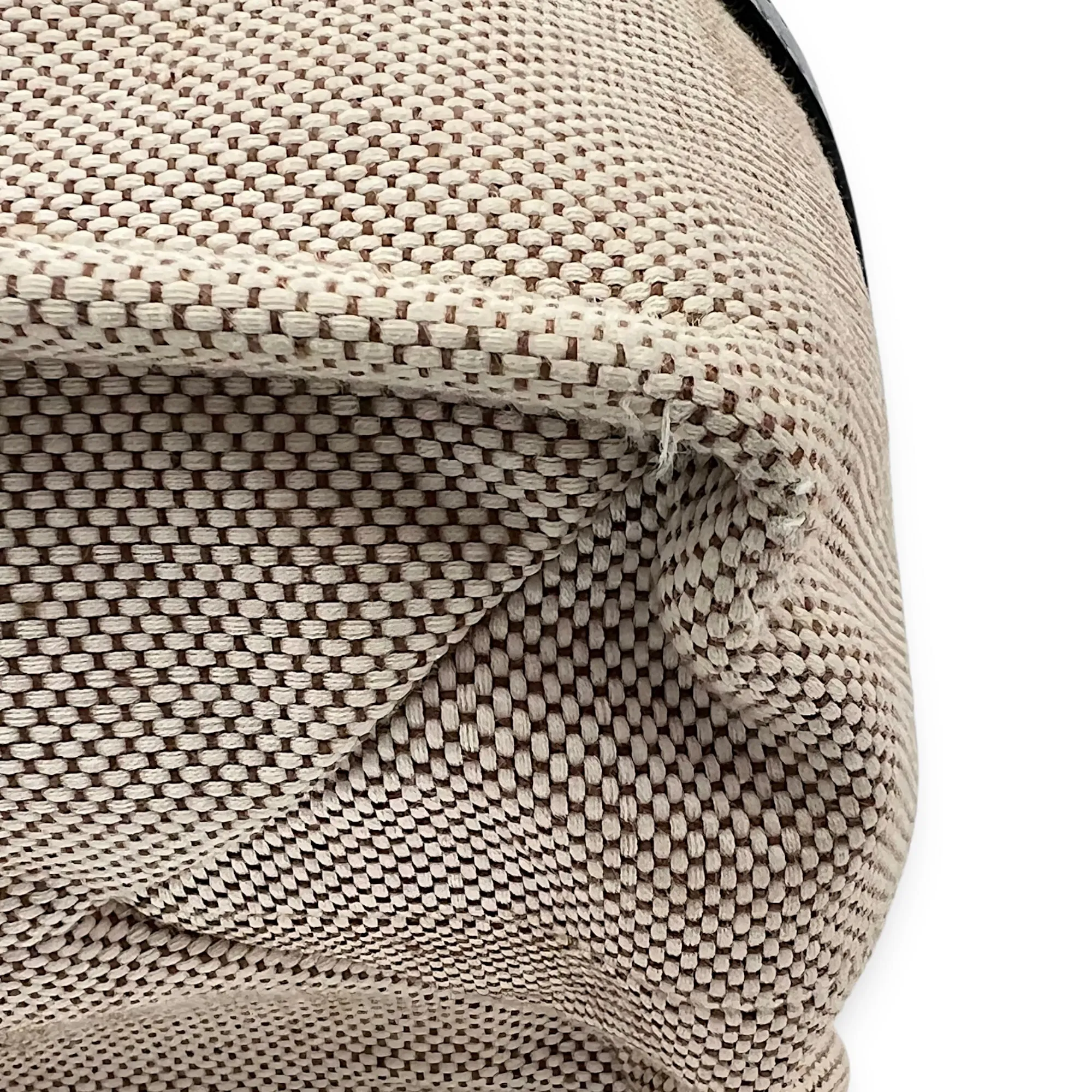 Woody Tote Bag Medium Beige in Canvas