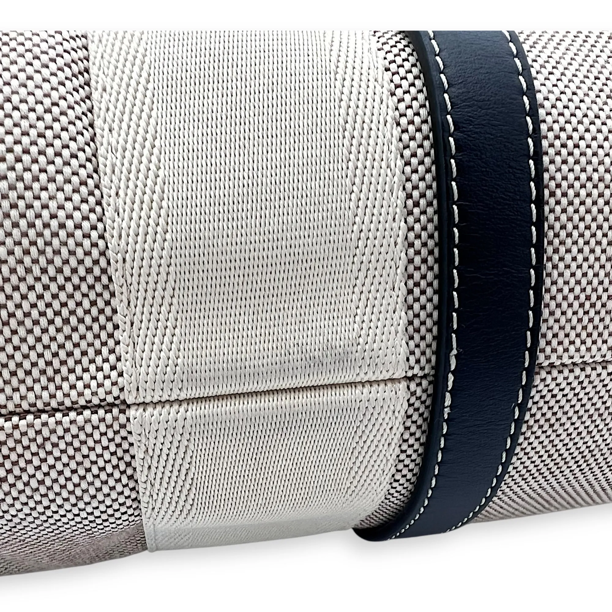 Woody Tote Bag Medium Beige in Canvas